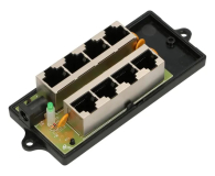 ExtraLink 4 Portowy PoE Injector 4x 100Mb/s RJ45 - 1541569 - zdjęcie 4